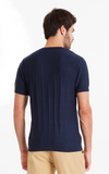 Camiseta Visco Mescla Texture Lines Ellus